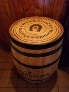 Barrell of Herradura Tequila
